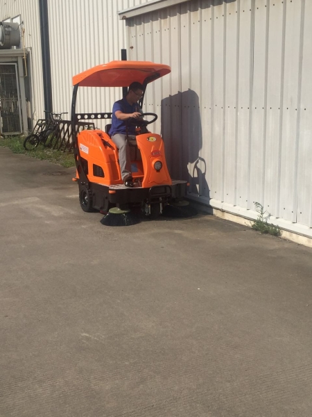 掃地車清掃效果