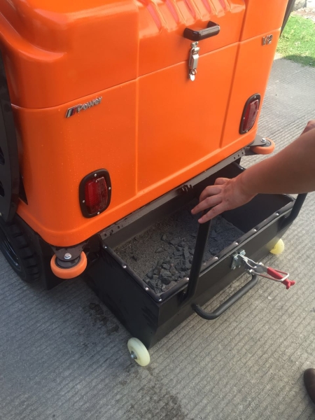 掃地車清掃效果